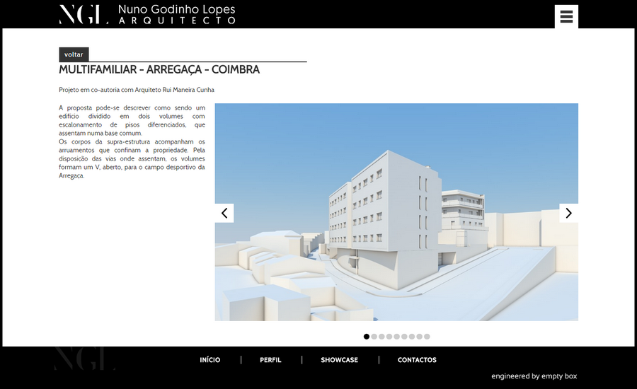 screenshot of the project